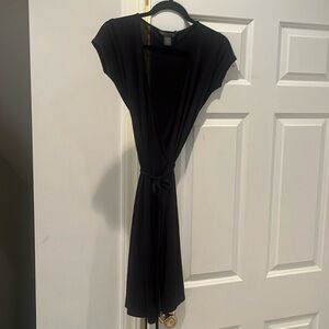 Banana Republic Black wrap dress XS